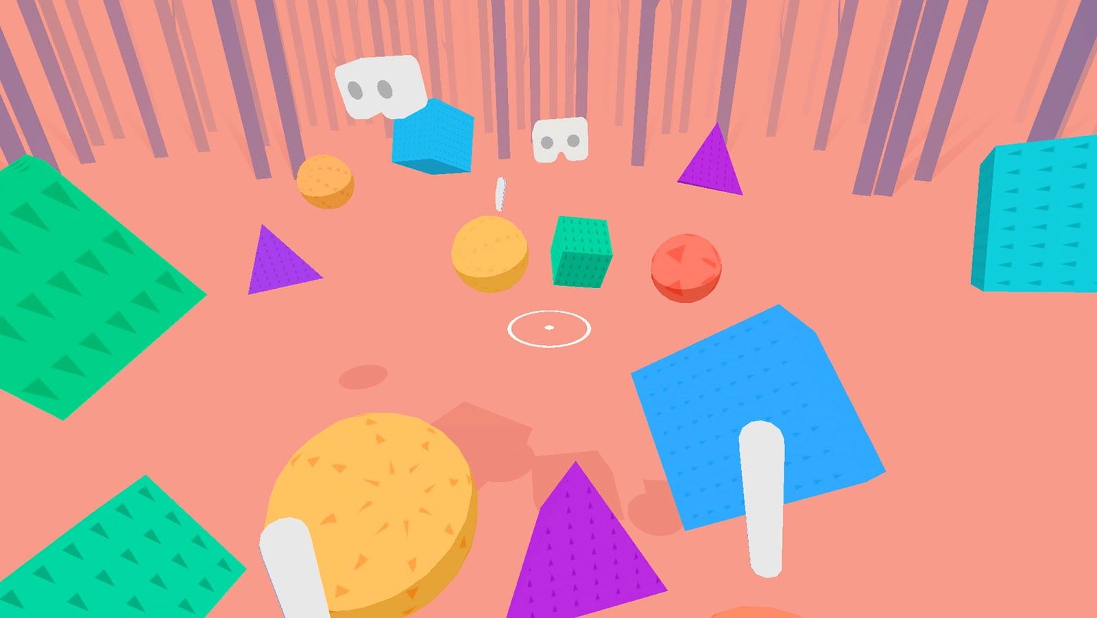 WebVR Experiments: Musical Forest