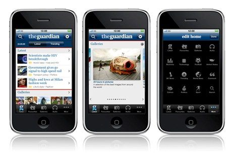 Daily news iPhone app
