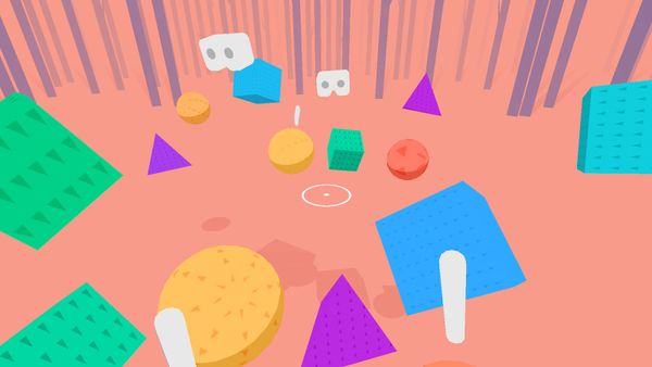 WebVR Experiments: Musical Forest
